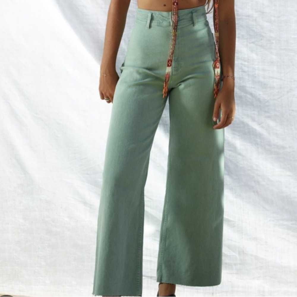 Light green Zara marine jeans size 4